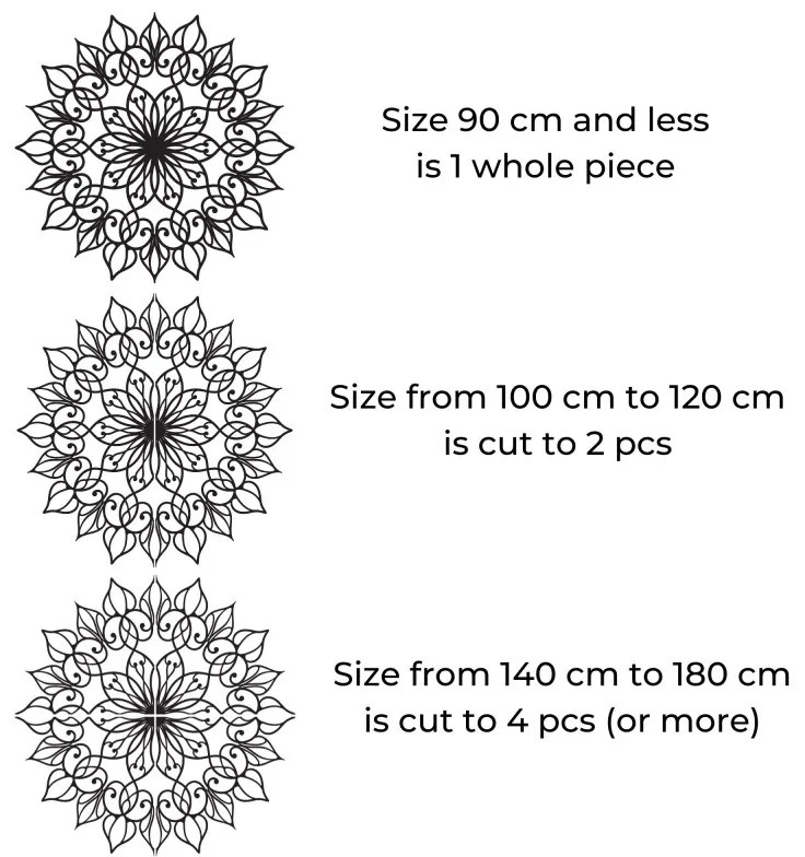 Drevená mandala dekorácia na stenu I Unikátny dizajn I SENTOP FB-PR0247