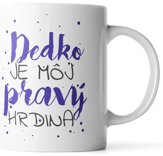 Sablio Hrnek Děda je můj pravý hrdina - 890 ml - XXL