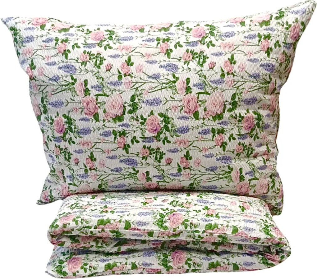Obliečky krepové Lavender - 1x Vankúš 90x70cm, 1x Paplón 140x200cm