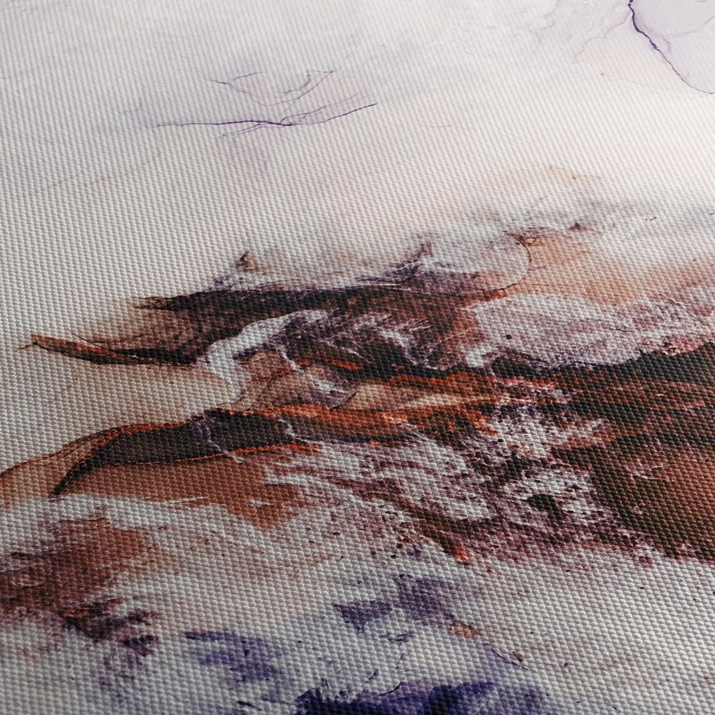 Obraz - Fialový mramor N⁰1 (90x60 cm)