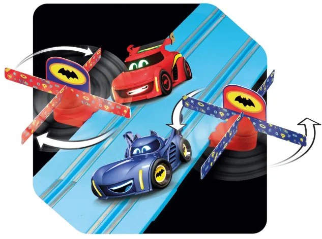 Pretekárska dráha Carrera First 20063047 Batwheels 2,4 m