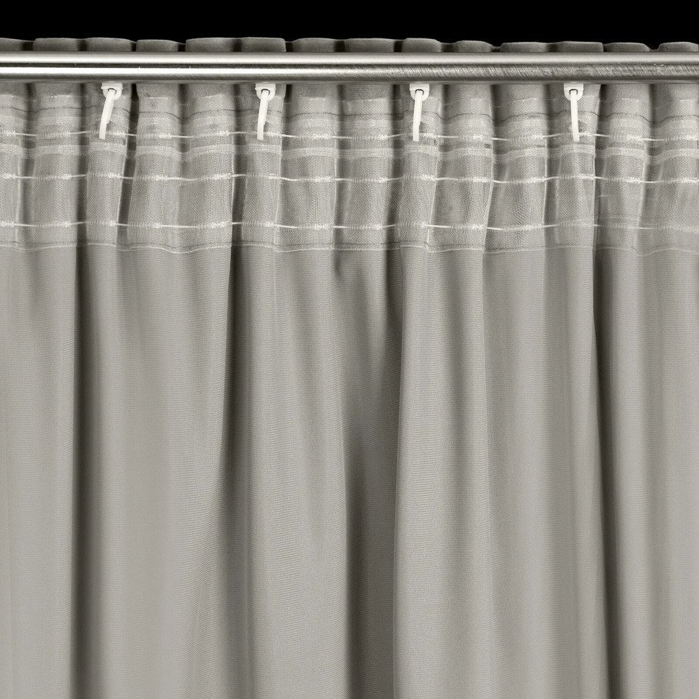 ZATEMŇOVACÍ ZÁVES NA PÁSKE ANTARA 140X300 CM SIVÁ