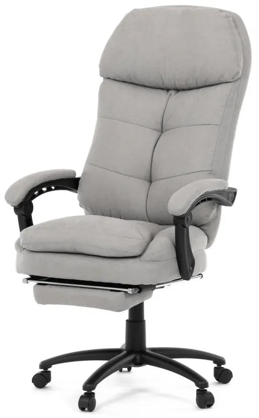 Kancelářské křeslo, synchronní mechanismus, šedá látka, KA-F1251 SIL2