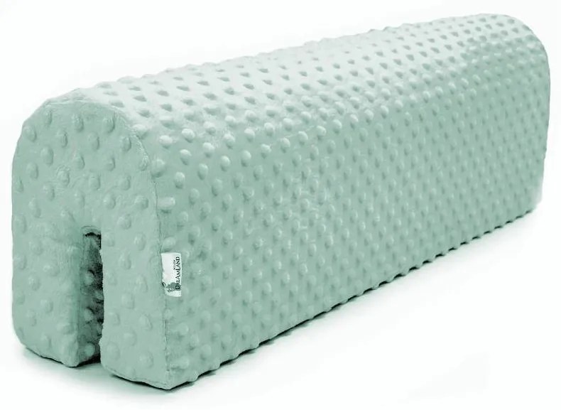 Chránič na detskú posteľ MINKY 90 cm - pastelovo zelený