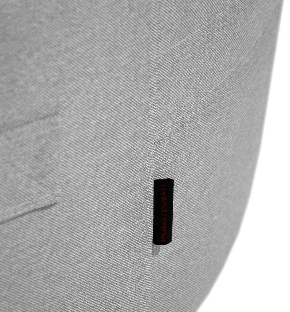 Tmavosivý sedací vak Roll 105 – SLOWDOWN