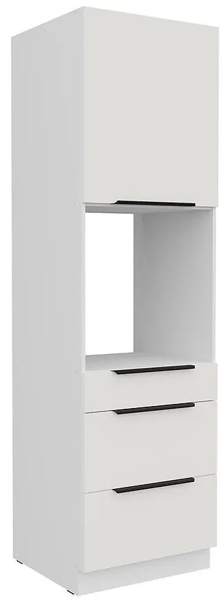 Kuchynská skrinka Aria-Wh/Wh Anti Fingerprint 60dps-210 1f 3s