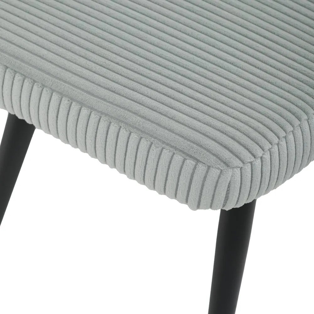 Relaxačné kreslo ušiak s taburetom ROYAL — kov, menčester, mentolová