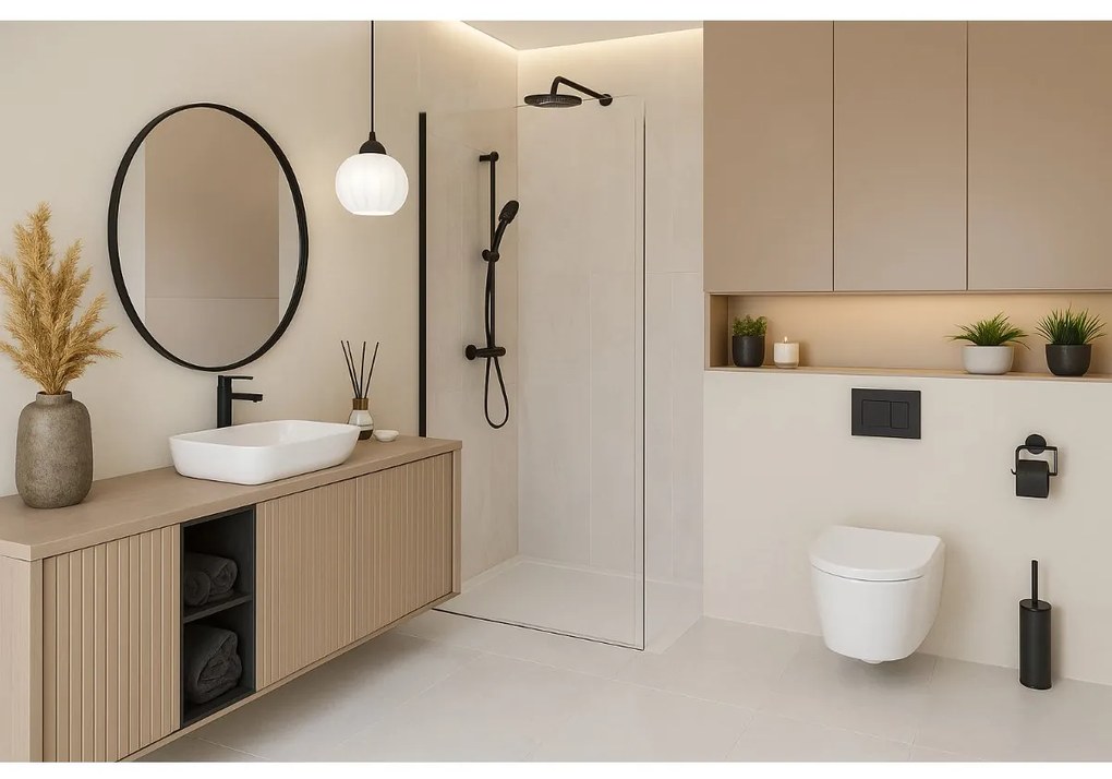 Závesné svietidlo Costa, 1x biele sklenené tienidlo, b