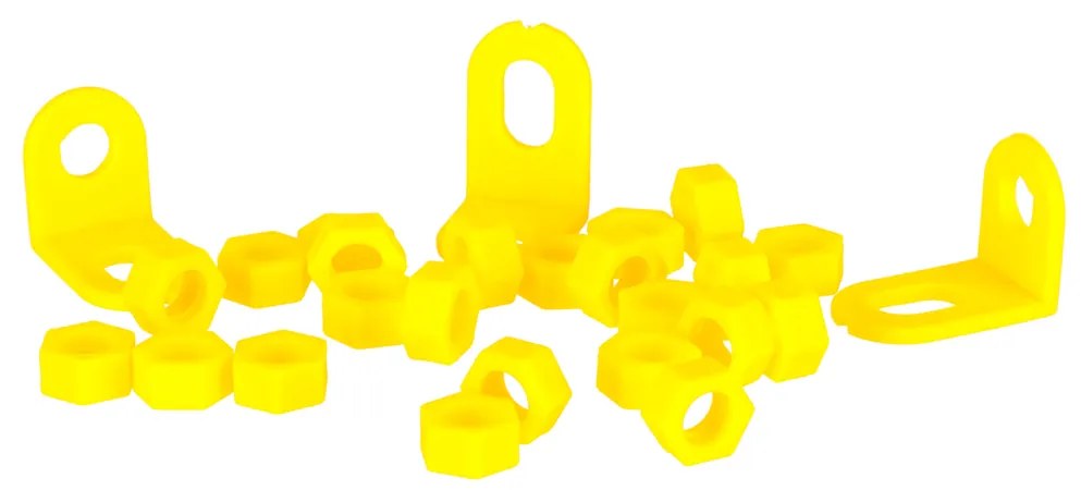 KIK Vzdelávacia stavebnica so skrutkovačom KIK, 237 dielov