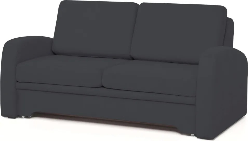 Pohovka s rozkladom Impuls, tmavo šedá látka