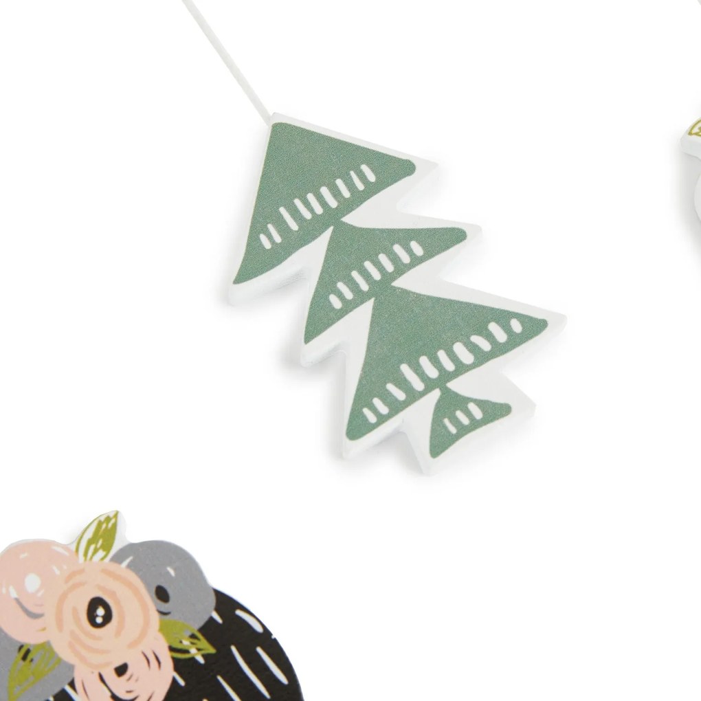 Bieco - Drevený závesný kolotoč - ježko