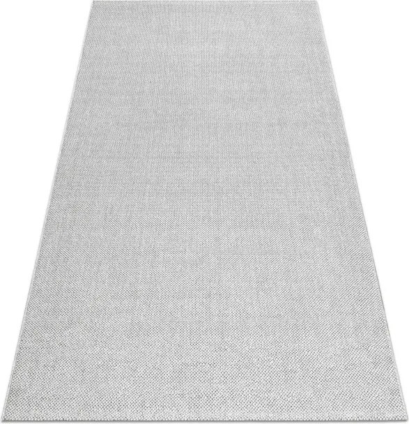 Metrážny koberec CASABLANCA LOOM strieborný