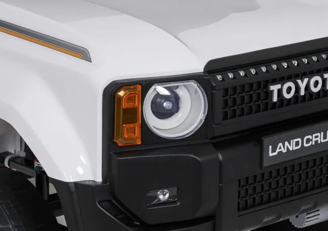 Elektrické autíčko Toyota Land Cruiser PRADO biele