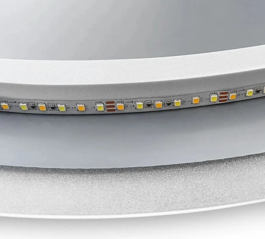 Rea Rea, nástenné LED zrkadlo, okrúhle, 70cm,  HOM-02823