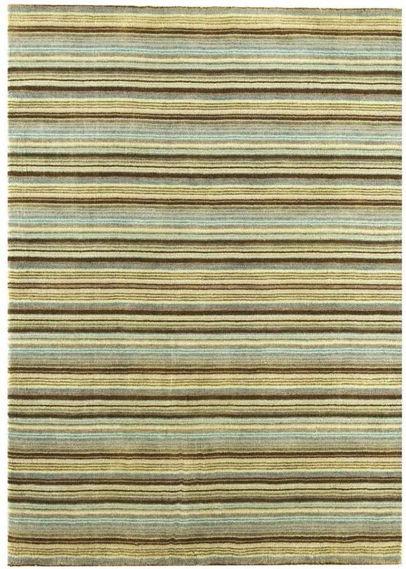 Bighome - koberec JOSEPH - modrá/zelená