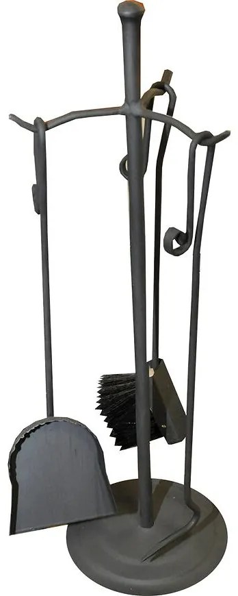 Stojan ku krbu Z-19A čierny
