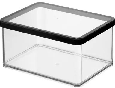 Dóza na potraviny 2,3l Rotho Loft - EXTRA Black, černá
