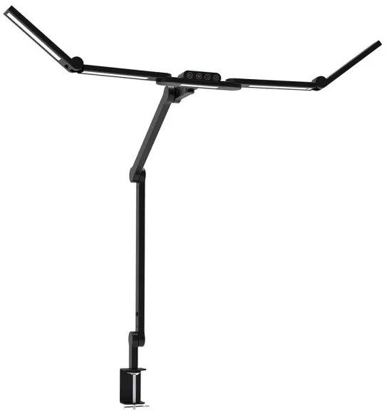 Brilagi - LED Stmievateľná flexibilná stolná lampa VARIO LED/24W/230V 3000-6500K čierna