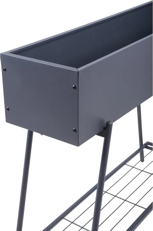 Oceľový vyvýšený kvetináč 30 cm Jasmine – Garden Pleasure