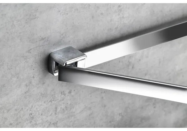 Gedy - Nástenný vešiak na uteráky otočný PIRENEI 36 cm lesklý chróm