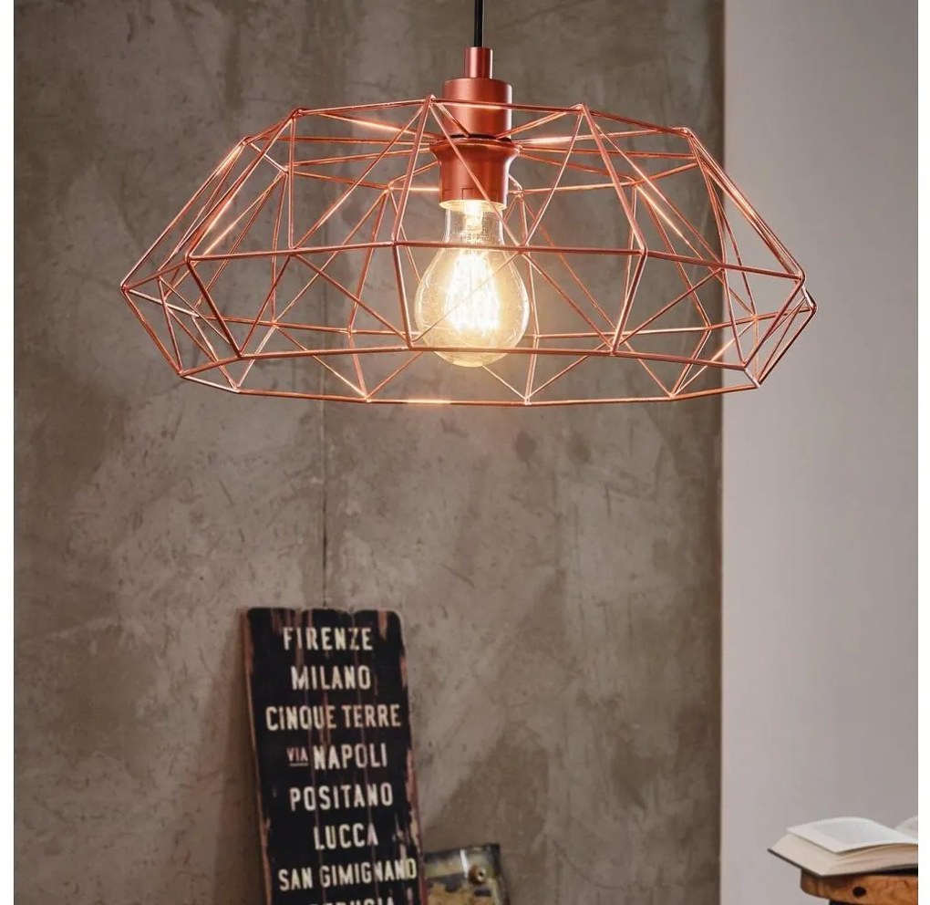 Eglo 49488 - Luster CARLTON 2 1xE27/60W/230V