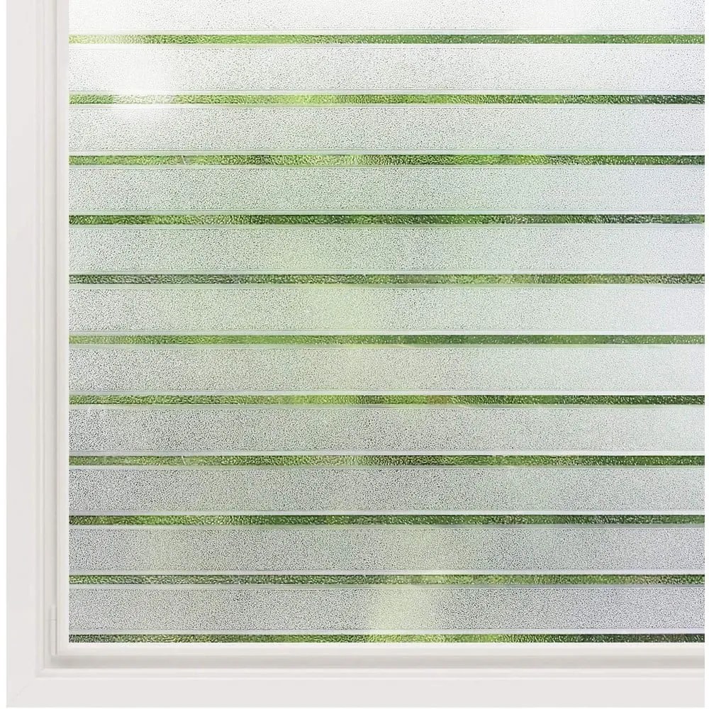 Matná nálepka na sklo s ochranným filmom Ambiance Lines, dĺžka 2 m