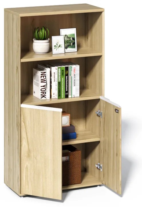 Kancelárska skrinka Houseland Profit Bliss 01 dub prírodný