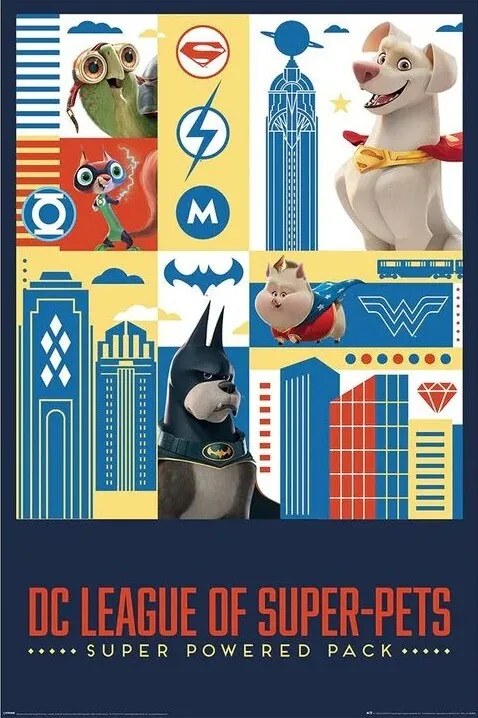 Plagát, Obraz - DC Super Pets - Activate