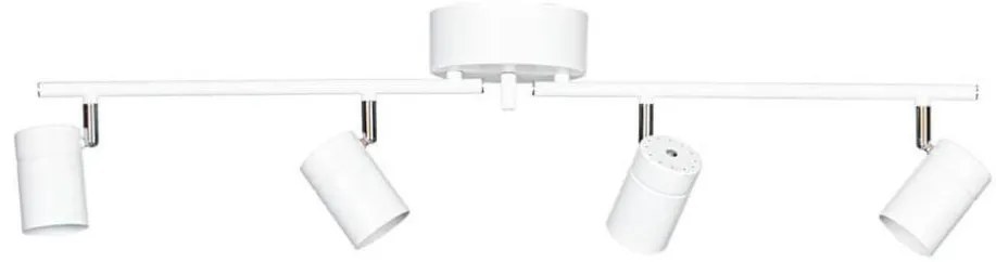 ByRydens 4200720-5002 - Bodové svietidlo CORRECT 4xGU10/7W/230V biela