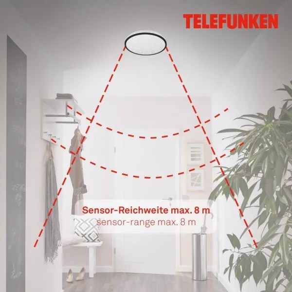Telefunken 318305TF - LED Kúpeľňové stropné svietidlo LED/16W/230V pr. 28 cm