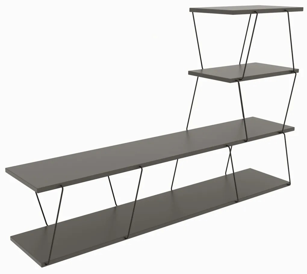TV stolík Ilgaz Anthracite