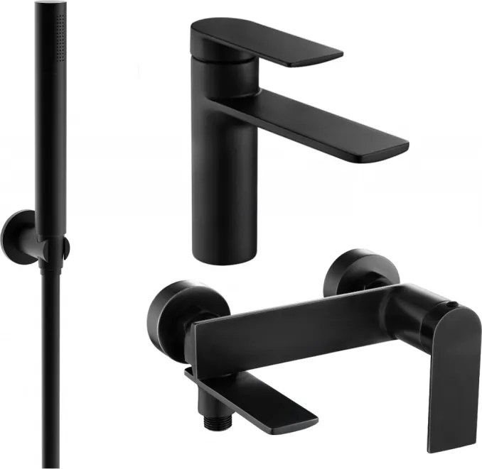 Mexen Zero R70 vaňový set, čierny - 71103R70-70