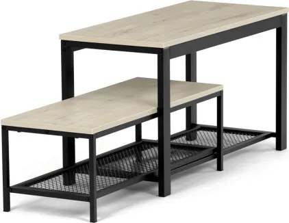 Set dvoch botníkov prírodný ABO-W2124 SON (2 ks)