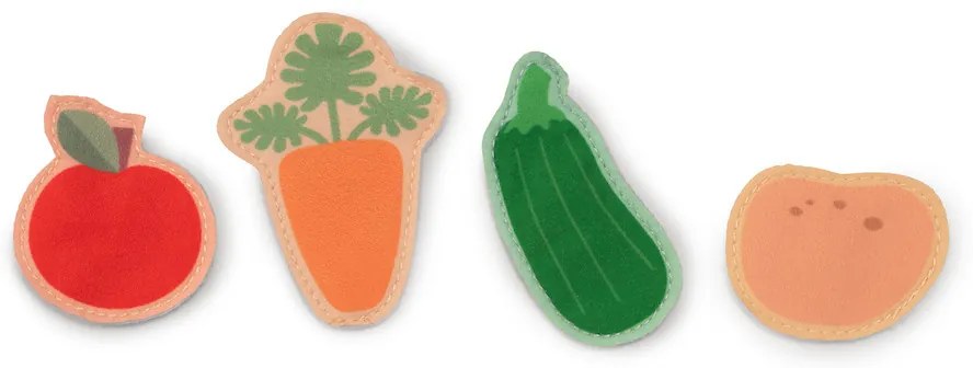 Lilliputiens - textilná knižka - Oslík Ignác na farme