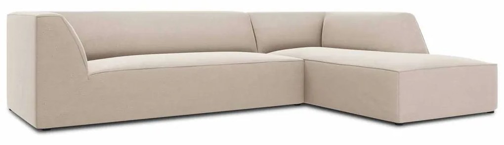Štvormiestna zamatová pohovka Ruby 273 × 180 × 69 cm