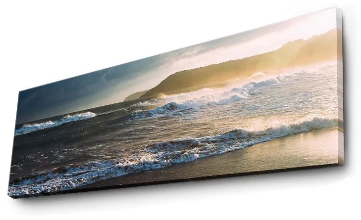 Obraz s led osvetlením Poseidon 90x30 cm