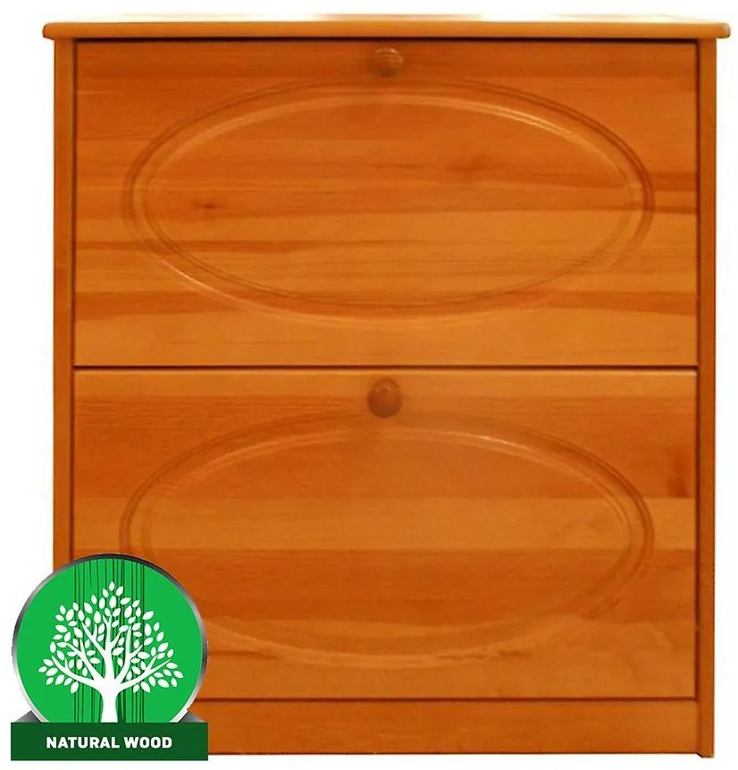 Skrinka na topánky 2KL. Jelša frez