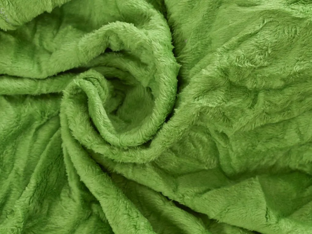 Plyšový CHAMELEON s detskou dekou vo vnútri, zelený