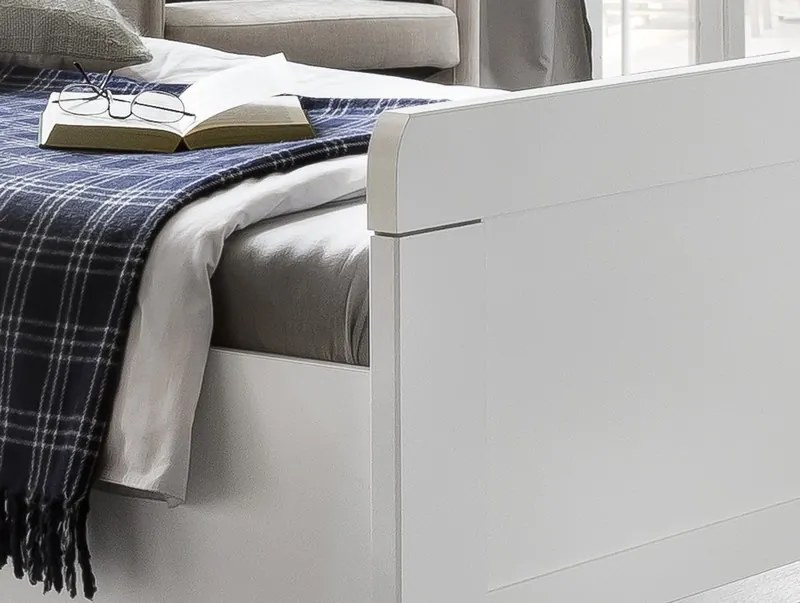 Posteľ Nadja 100x200 cm, biela