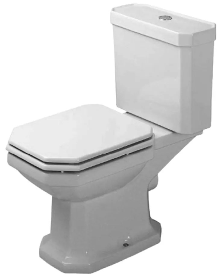 Duravit 1930 - WC kombi misa, spodný odpad, biela 0227010000