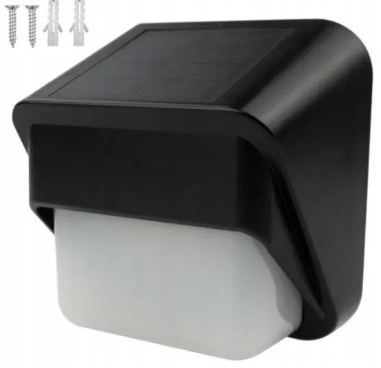 ECOLIGHT Solárne fasádne svietidlo so súmrakovým senzorom