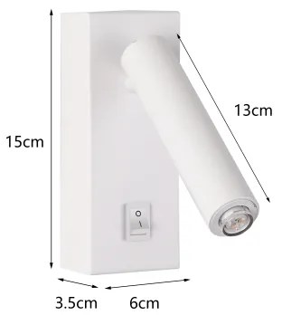 Brilagi - LED Nástenné bodové svietidlo MAYA 1xG9/4W/230V biela