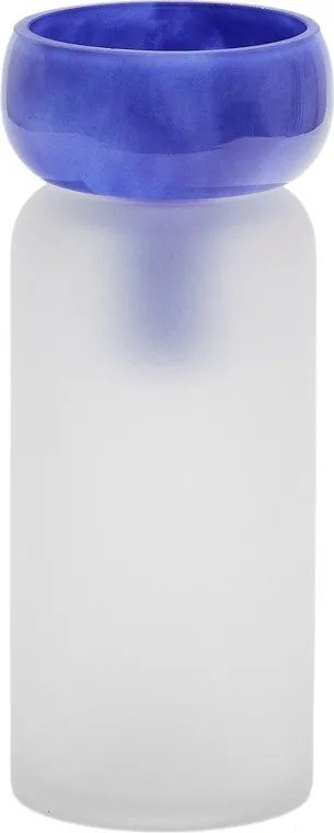 Modrá sklenená váza (výška 30,5 cm) Kelse – Kave Home