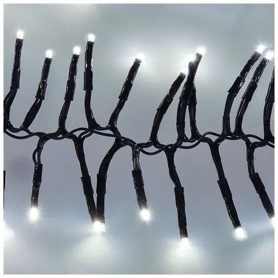 Solight 1V11-W - LED Vianočná reťaz 576xLED/8 funkcií 8m IP44 studená biela + DO