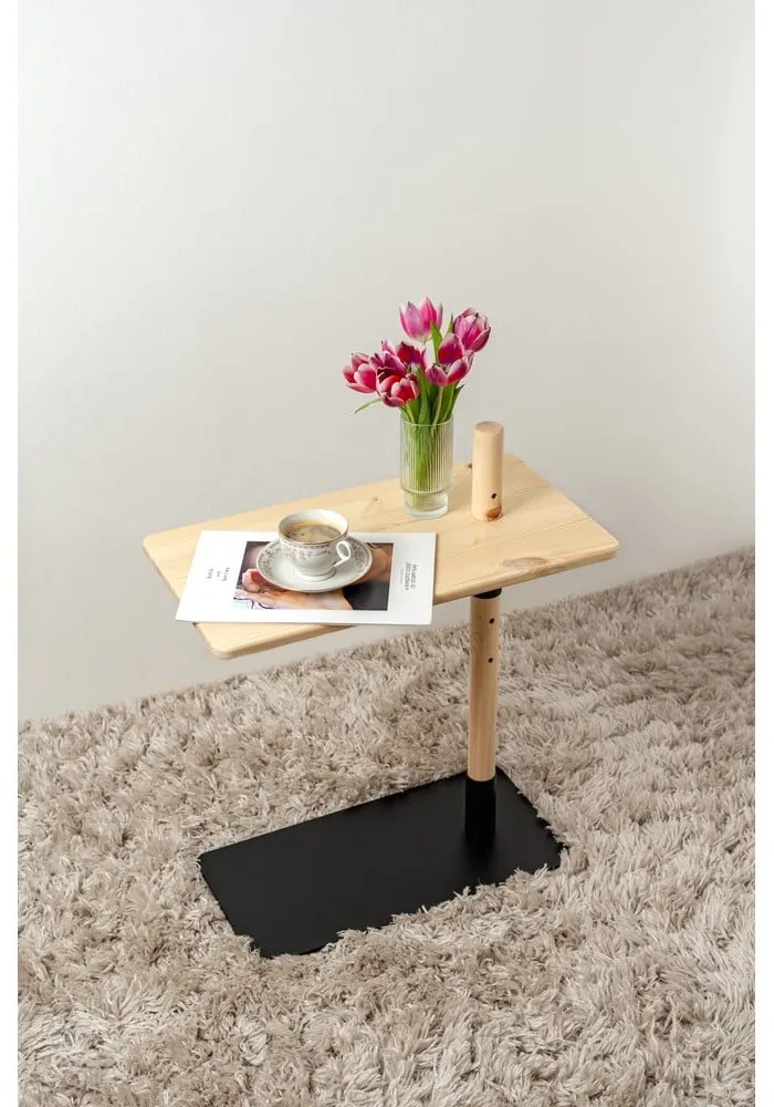 Odkladací stolík z borovicového dreva 30x55 cm Adjust – Karup Design
