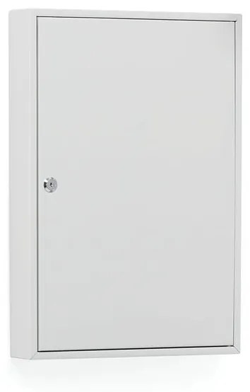 Skrinka na kľúče ROWLEY, 550x380x80 mm, 50 háčikov, uzamykateľná