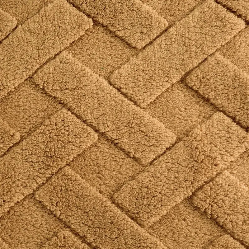 Dekorstudio Deka CARO s reliéfnym vzorom v medovej farbe Rozmer deky: 200x220cm