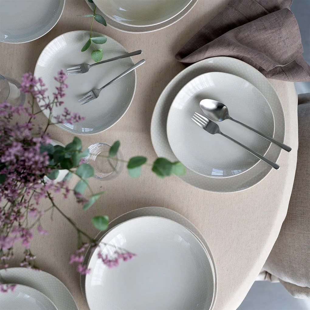 Tanier plytký Coupe 27,5 cm set 4 ks - Elements North Organic Structure - 492547