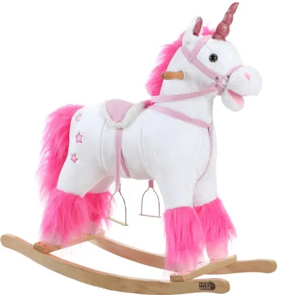 Hojdacie jednorožec DEBBIE plyšový , zvukové efekty