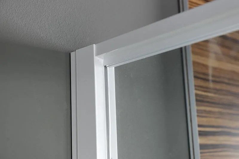 Aqualine Aqualine, AMICO sprchové dvere výklopné 1040-1220x1850mm, číre sklo, G100